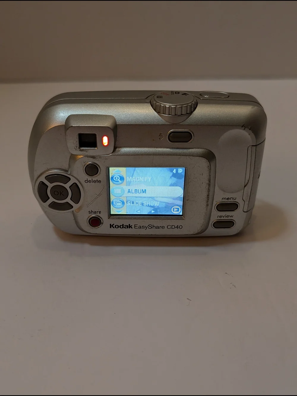 Kodak EasyShare CD40 Silver Digital Camera